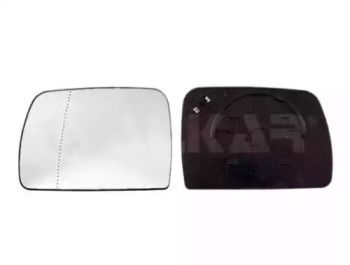Правое стекло зеркала заднего вида на BMW X5 E53 Alkar 6472888.