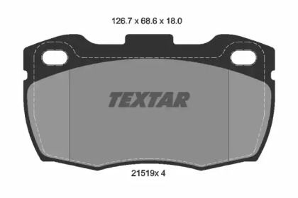 Тормозные колодки Textar 2151901.