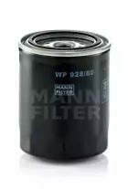 Масляний фільтр на Тайота Авенсіс  Mann-Filter WP 928/80.