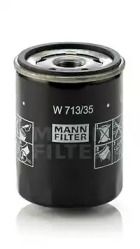 Масляный фильтр на Mitsubishi Colt  Mann-Filter W 713/35.