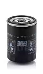 Масляний фільтр на Land Rover Defender  Mann-Filter W 713/9.