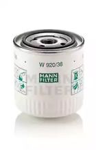 Масляный фильтр Mann-Filter W 920/38.