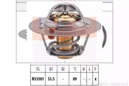 Термостат, охолоджуюча рідина на Мітсубісі Спейс Стар  Eps 1.880.416S.