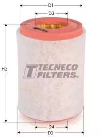 Воздушный фильтр на Смарт Родстер  Tecneco Filters AR2074-S.