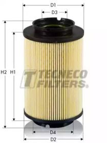 Топливный фильтр на Фольксваген Гольф 5 Tecneco Filters GS0308-E.