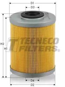 Топливный фильтр на Renault Master 3 Tecneco Filters GS0487-E.