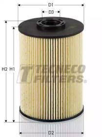 Паливний фільтр на Пежо 308  Tecneco Filters GS0927-E.