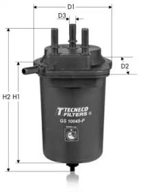 Топливный фильтр на Рено Сценик 2 Tecneco Filters GS10048-P.