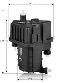 Паливний фільтр на Рено Модус  Tecneco Filters GS10449-P.