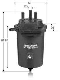 Топливный фильтр на Ниссан Тиида  Tecneco Filters GS9946-P.
