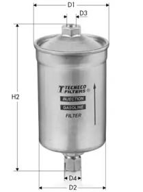 Топливный фильтр на Лянча Дельта  Tecneco Filters IN96.