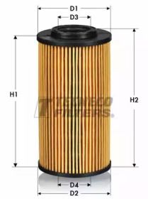 Масляный фильтр на Hyundai I10  Tecneco Filters OL0712-E.