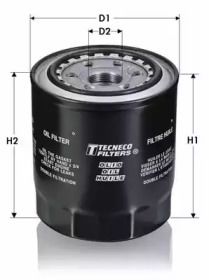 Масляний фільтр на Toyota Land Cruiser  Tecneco Filters OL1216-T.