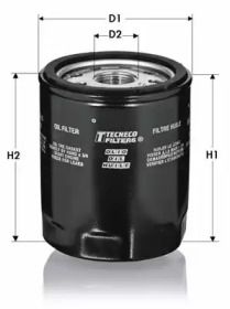 Масляный фильтр на Ford Escort  Tecneco Filters OL351.