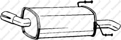 Глушитель на Опель Астра H Bosal 185-099.