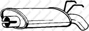 Глушник на Рено Еспейс  Bosal 200-499.