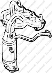 Каталізатор на Toyota Urban Cruiser  Bosal 090-000.
