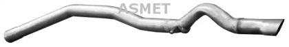 Приймальна труба глушника Asmet 01.068.