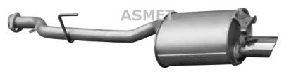 Глушник на Mercedes-Benz SLK  Asmet 01.072.