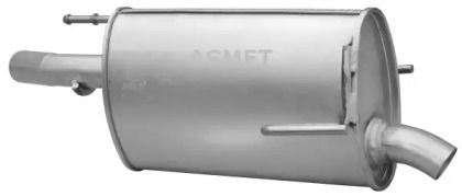 Глушник на Opel Meriva  Asmet 05.163.