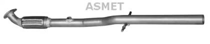 Приемная труба глушителя на Opel Meriva  Asmet 05.187.