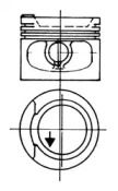 Поршень Kolbenschmidt 93875600.