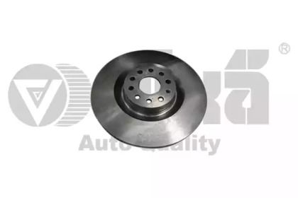 Вентилируемый тормозной диск на Volkswagen Passat  Vika 66151595701.