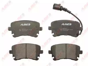 Задние тормозные колодки на Audi A6 Allroad  ABE C2A004ABE.