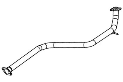 Приймальна труба глушника Klarius MA382K.