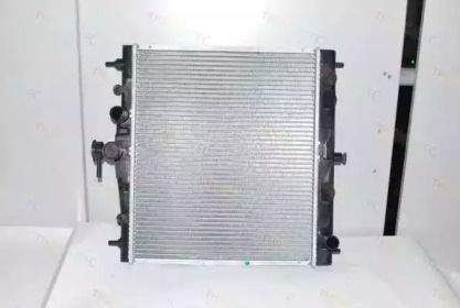 Алюминиевый радиатор охлаждения двигателя на Рено Модус  Thermotec D71011TT.