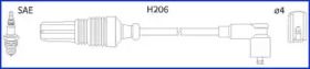 Высоковольтные провода зажигания на Пежо 206  Hitachi 134497.