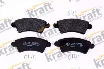Передние тормозные колодки Kraft Automotive 6005538.