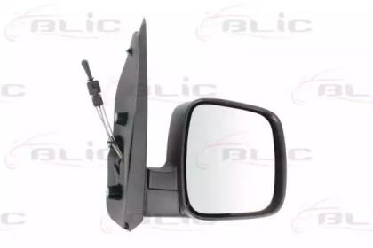 Правое боковое зеркало на Fiat Fiorino  Blic 5402-04-1121640P.