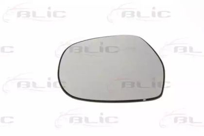 Левое стекло зеркала заднего вида на Toyota Land Cruiser Prado  Blic 6102-02-1231937P.