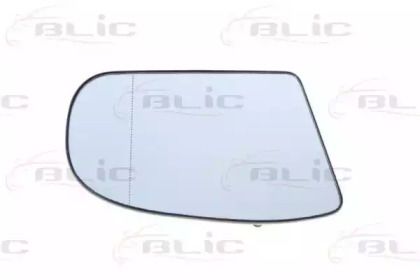 Правое стекло зеркала заднего вида на Мерседес С класс  Blic 6102-02-1272532P.