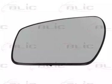Левое стекло зеркала заднего вида на Ford Fiesta  Blic 6102-02-1291390P.