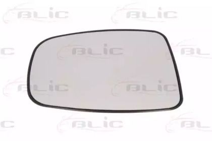 Правое стекло зеркала заднего вида на Hyundai I10  Blic 6102-20-2001382P.