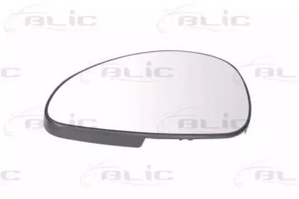 Левое стекло зеркала заднего вида на Citroen C4  Blic 6102-21-2001101P.