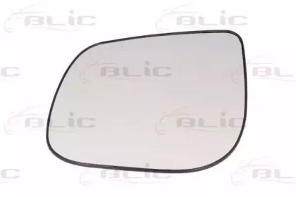 Левое стекло зеркала заднего вида на Киа Пиканто  Blic 6102-53-2001543P.