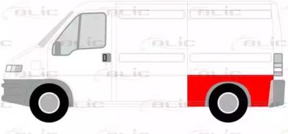 Заднє крило ліве Blic 6504-03-2092533P фотографія 1.