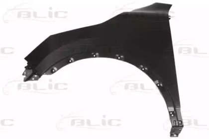 Переднее крыло левое на Nissan Qashqai  Blic 6504-04-1617315P.