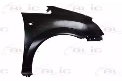 Переднее крыло правое на Opel Meriva  Blic 6504-04-5026312P.