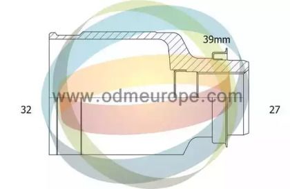ШРУС Odm-Multiparts 14-226031.