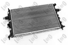 Алюмінієвий радіатор охолодження двигуна на Opel Astra G Loro 037-017-0083.
