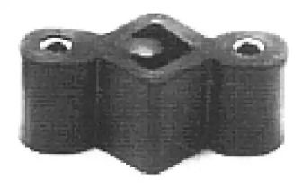Кронштейн глушителя на Фиат 127  Metalcaucho 00156.