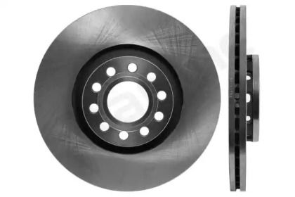 Вентилируемый передний тормозной диск на Шкода Суперб 1 Starline PB 2919.