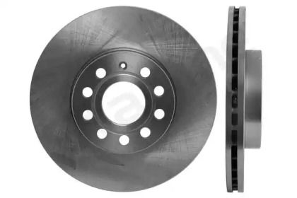 Вентилируемый передний тормозной диск на Volkswagen Scirocco  Starline PB 2958.