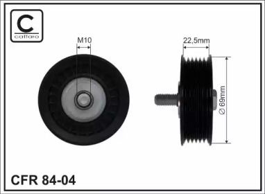 Ролик ремня генератора Caffaro 84-04.