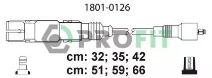Высоковольтные провода зажигания на Ауди A4 Б6 Profit 1801-0126.