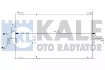 Радіатор кондиціонера Kale Oto Radyator 386400.